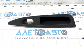 Rear left window lift control trim Nissan Rogue Sport 17-19 structure, black, scratches