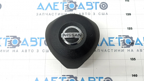 Airbag in steering wheel driver Nissan Rogue Sport 17-19 black, scratches, rusty squib