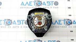 Airbag in steering wheel driver Nissan Rogue Sport 17-19 black, scratches, rusty squib