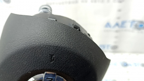 Airbag in steering wheel driver Nissan Rogue Sport 17-19 black, scratches, rusty squib