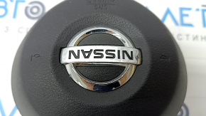 Airbag in steering wheel driver Nissan Rogue Sport 17-19 black, scratches, rusty squib