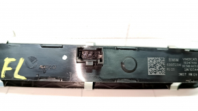 Driver's seat memory control panel front left door BMW 7 G11 G12 16-19 4 buttons, black trim, black buttons