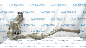 Exhaust manifold with catalytic converter Subaru Forester 19-SK rusty