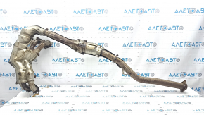 Exhaust manifold with catalytic converter Subaru Forester 19-SK rusty