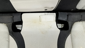 Rear row of seats 2nd row Subaru Forester 19- SK cloth black with gray, without armrest, for dry cleaning, rusty at the bottom