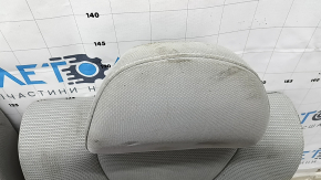 Rear row of seats 2nd row Subaru Forester 19- SK cloth black with gray, without armrest, for dry cleaning, rusty at the bottom