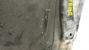 Front engine guard Audi A6 C7 12-18 is worn, broken, torn, pressed