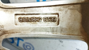 Wheel disk R18 8.0J ET39 Audi A6 C7 12-18 curb