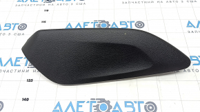 Center console trim side left Nissan Rogue Sport 17-19 upper, black