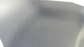 Center console trim side right Nissan Rogue Sport 17-19 front, black, scratches