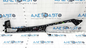 Front panel trim right BMW X5 G05 19-23 wood Alu Mesheffect