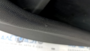 Door trim card rear right BMW X5 G05 19-22 leather black without curtain, wood insert Alu Mesheffect, tears