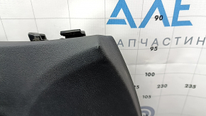 Door trim card front left BMW X5 G05 19-23 leather black, wood insert Alu Mesheffect, tears