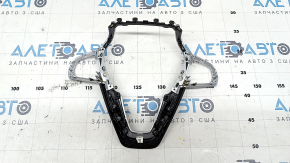 Steering wheel cover BMW 7 G11 G12 16-19 Sport, chrome, scratches