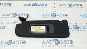 Left visor BMW 7 G11 G12 16-22 black, without hook