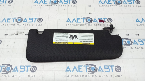 Left visor BMW 7 G11 G12 16-22 black, without hook