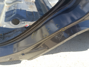 Quarter wing rear left Jeep Grand Cherokee WK2 11-21 on the body, graphite, bumps