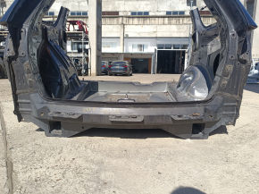 Rear panel Jeep Grand Cherokee WK2 11-21 2 parts, on the body, graphite