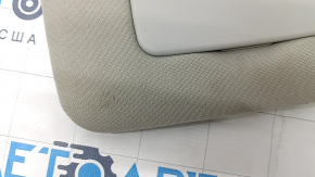Left visor Subaru Forester 19-SK gray, without hook, for cleaning