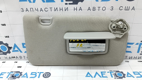 Right visor Subaru Forester 19-SK gray, without hook, for cleaning