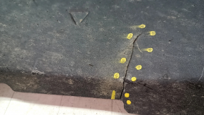Right threshold Jeep Renegade 15 - structure, tear, scratches