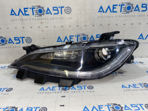 Headlight front left bare Chrysler 200 15-17 halogen without fastening + led drl