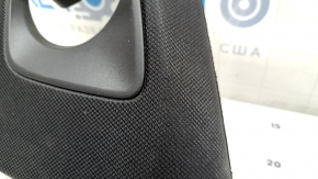 Center pillar trim upper belt left BMW 7 G11 G12 16-22 black, scratches