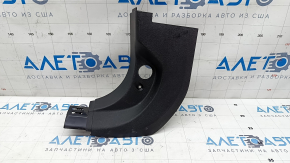 Front pillar trim lower left BMW 7 G11 G12 16-22 black, scratches