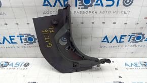 Front pillar trim lower left BMW 7 G11 G12 16-22 black, scratches
