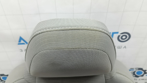 Passenger seat Subaru Forester 19-SK without airbag, mechanical, black with gray, rusty at the bottom, oxidized chips, for dry cleaning