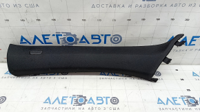 Front pillar trim upper left BMW 7 G11 G12 16-22 black, scratches