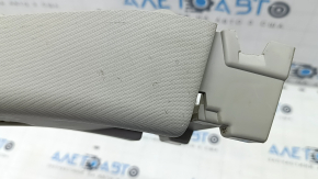 Center pillar trim upper belt left Nissan Rogue Sport 17-19- gray, scratches