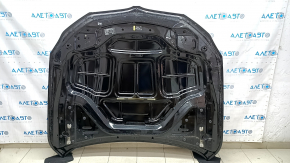 Hood bare BMW 7 G11 G12 16-19 aluminum, black 475, sand. chipped, painted