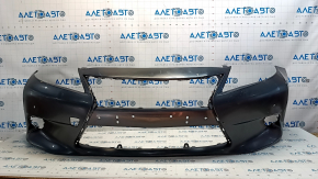 Bare front bumper Lexus ES300h ES350 13-15 pre-rest for parking sensors, scratches