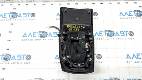 Nissan Rogue Sport 17-19 gear shifter cover black, broken mount, scratches, driftwood