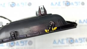 Nissan Rogue Sport 17-19 gear shifter cover black, broken mount, scratches, driftwood