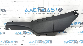 Rear pillar trim left Nissan Rogue Sport 17-19 black, scratches, worn