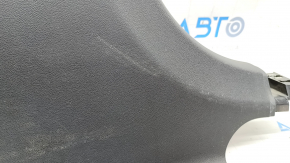 Center pillar trim lower left BMW 7 G11 G12 16-22 black, scratches, broken mount