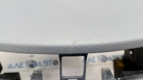 Torpedo front panel with AIRBAG Nissan Rogue Sport 17-19 black, scratches, under the left, rusty squib