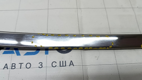 Upper door molding front left Nissan Rogue Sport 17-19 chrome, dents