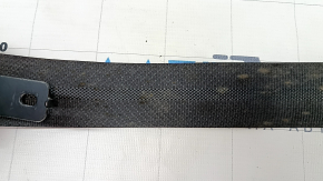 Driver's seat belt Nissan Rogue Sport 17-19 black, with tensioner, for dry cleaning, rust