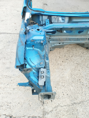 Front right quarter Ford Fusion mk5 13-20 with bracket, on body, blue