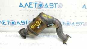 Catalytic converter left Audi A6 C7 16-18 3.0T