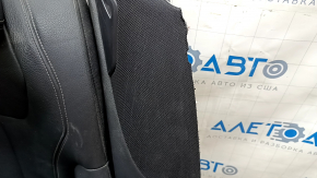 Rear row of seats 2 row BMW 7 G11 G12 16-22 leather LCSW SCHWARZ black, bumps, scratches