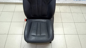Driver's seat BMW 7 G11 G12 16-22 with airbag, electric, heated, memory, leather black LCSW SCHWARZ, poking, scratches