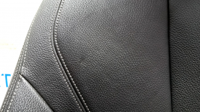 Passenger seat BMW 7 G11 G12 16-22 with airbag, electric, heated, memory, leather black LCSW SCHWARZ, scratches