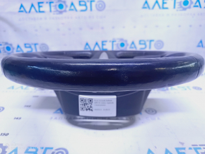 Steering wheel naked Infiniti Q50 14-15 leather black with heating, without buttons, cracked, scratches