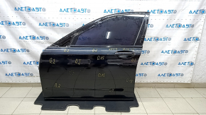 Door assembly front left BMW 7 G11 G12 16-22 keyless, black 475, no plug, painted, butts