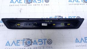 Door sill trim front right outer BMW 3 F30 12-18 black, broken fastening