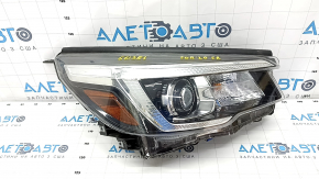 Front right headlight Subaru Forester 19- bare SK LED, broken connector mount